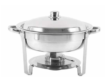 RECHAUD REDONDO 5L EM INOX  REF: 71238