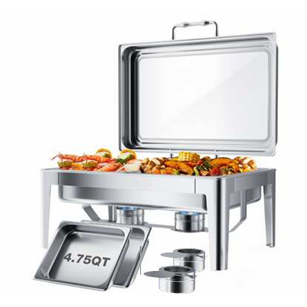 RECHAUD RETANGULAR EM INOX HIDRAULICO REF: 71239