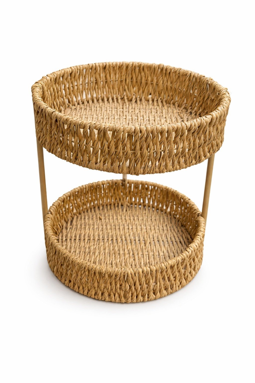 SUPORTE DUPLO DE FIBRA NATURAL REF: 71043