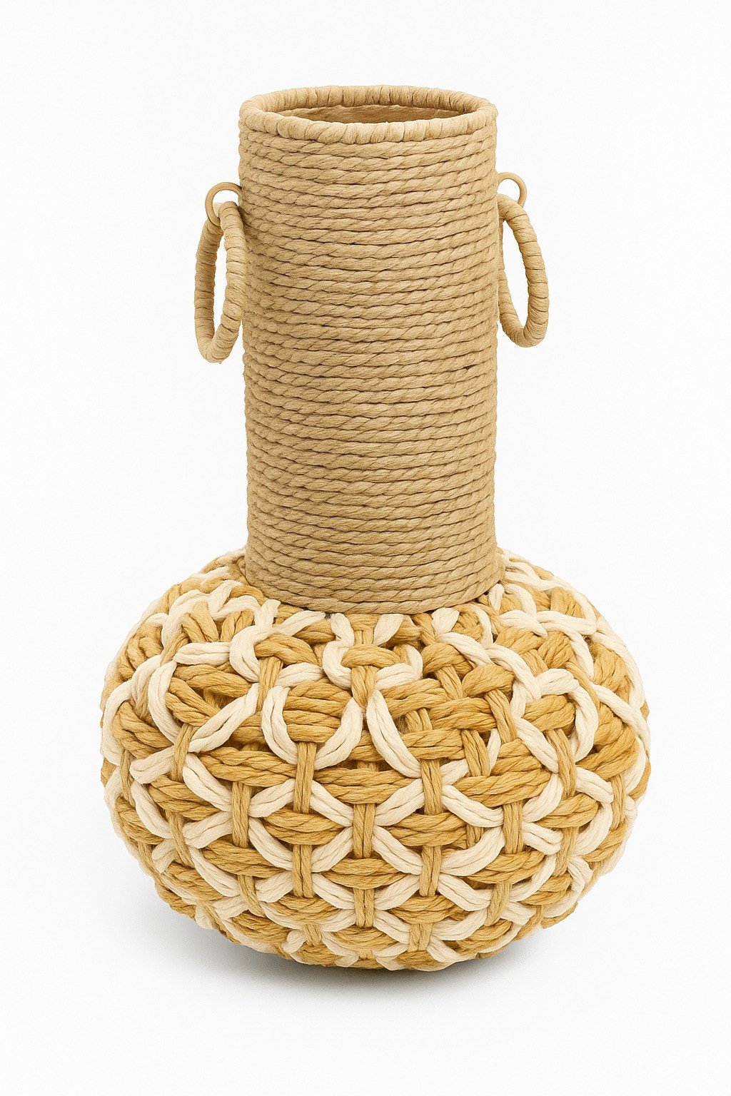 VASO DE FIBRA NATURAL JABARI REF: 71302