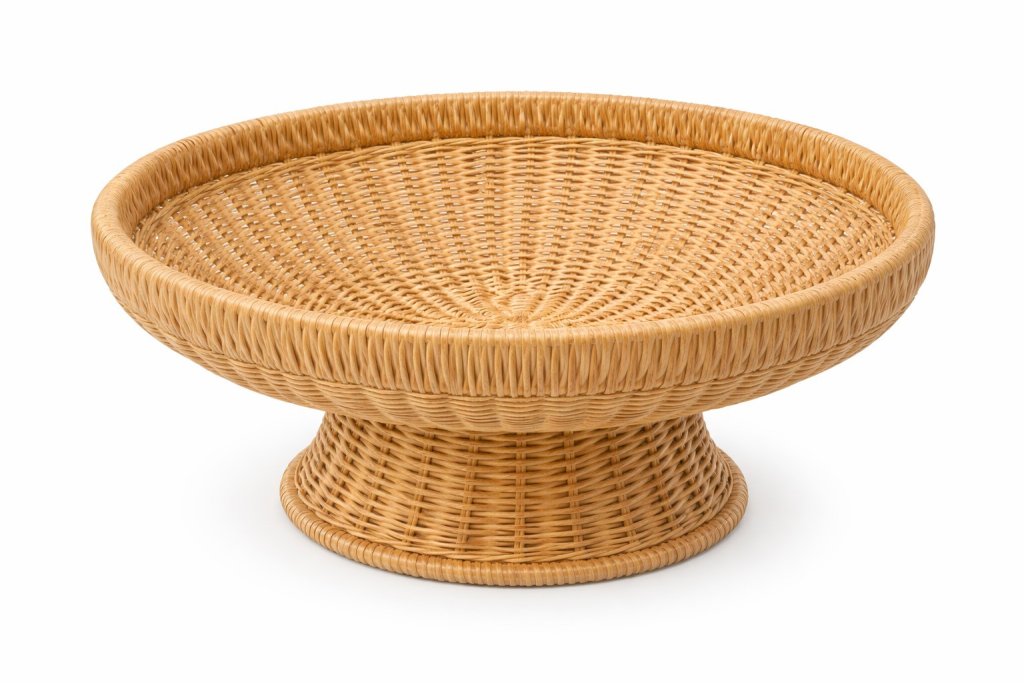 SUPORTE PARA ALIMENTOS RATTAN INSPIRED G REF: 71126