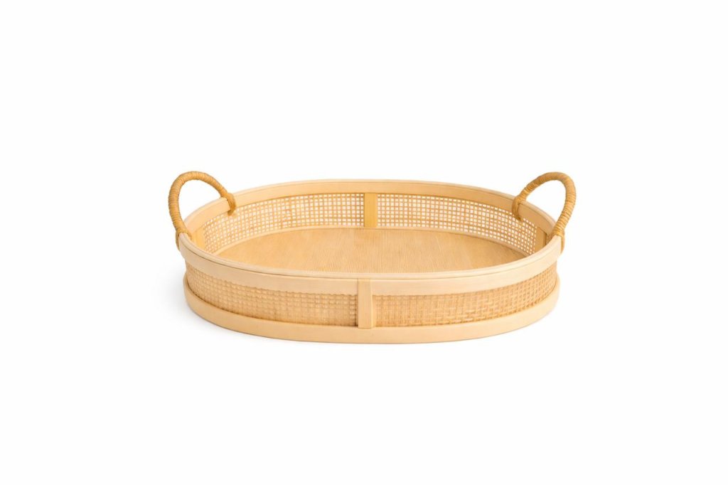 BANDEJA OVAL RUSTICA SANTORINE P REF: 71168