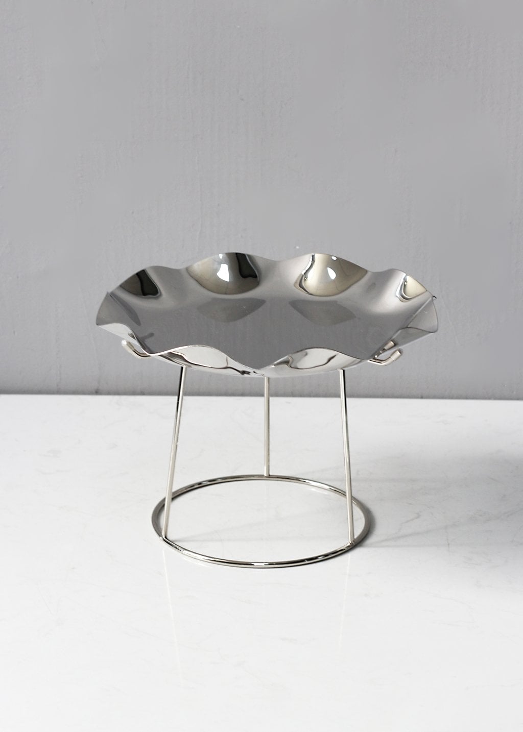 SUPORTE FLOWER COM BASE INOX M  REF: L25042