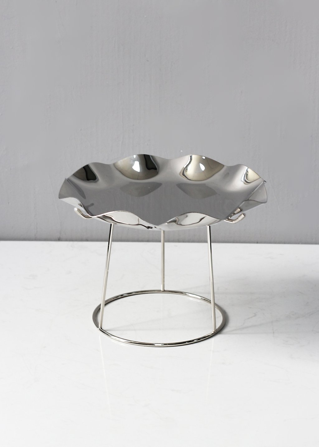 SUPORTE FLOWER COM BASE INOX M  REF: L25042