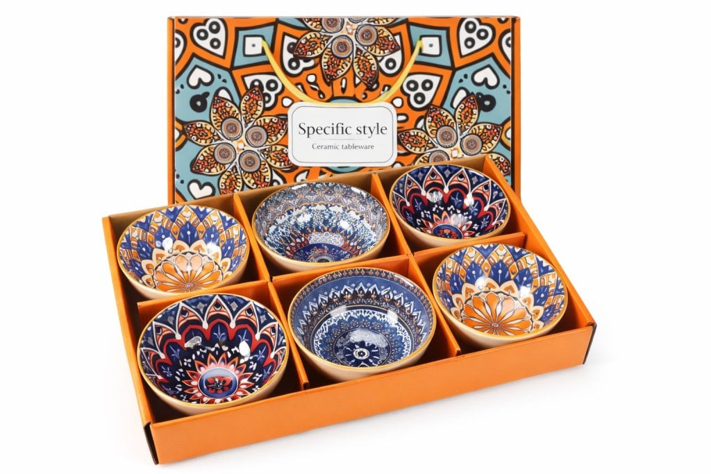 KIT 6 PCS BOWL INDIANO REF: 71374