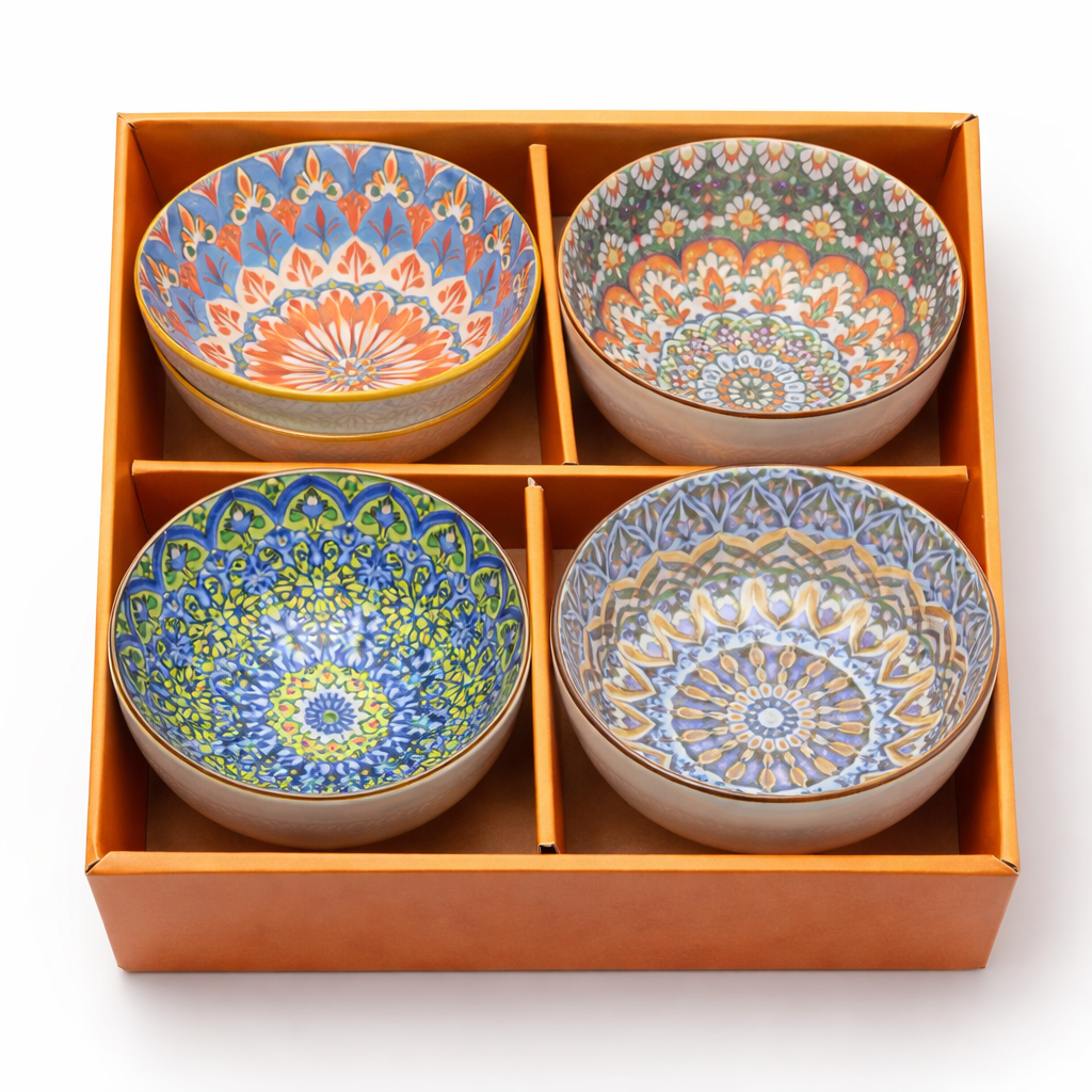 KIT 4 PCS BOWL INDIANO REF: 71373