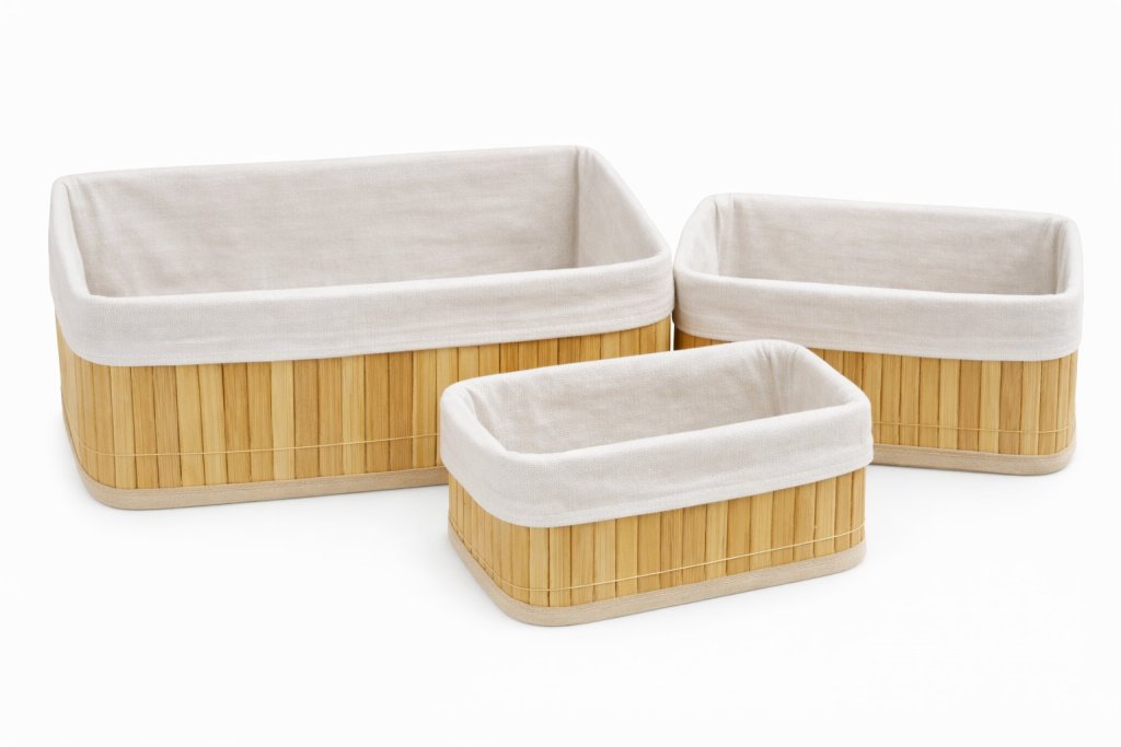 TRIO CESTOS BAMBU RET.REF: 71199