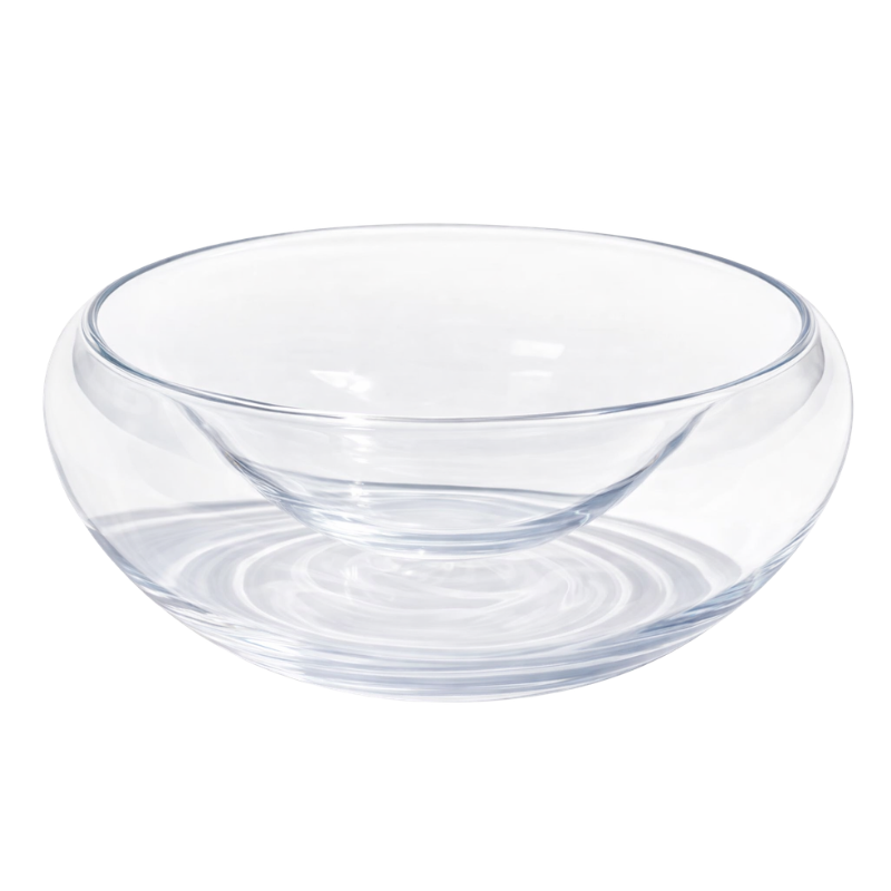 BOWL DUPLO DE VIDRO  40CM REF: 71030