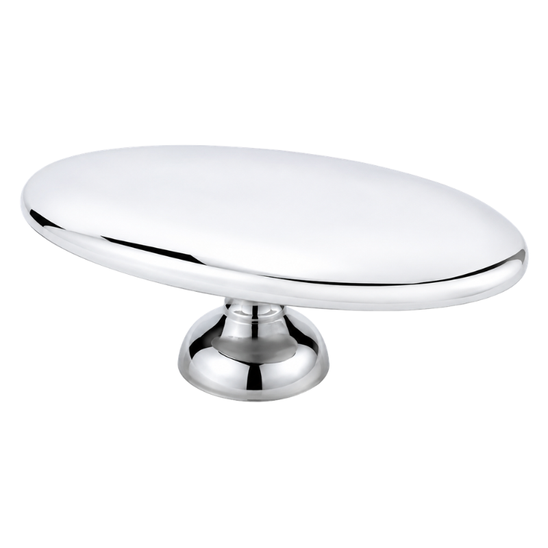 SUPORTE ALTO OVAL INOX  REF: 71735