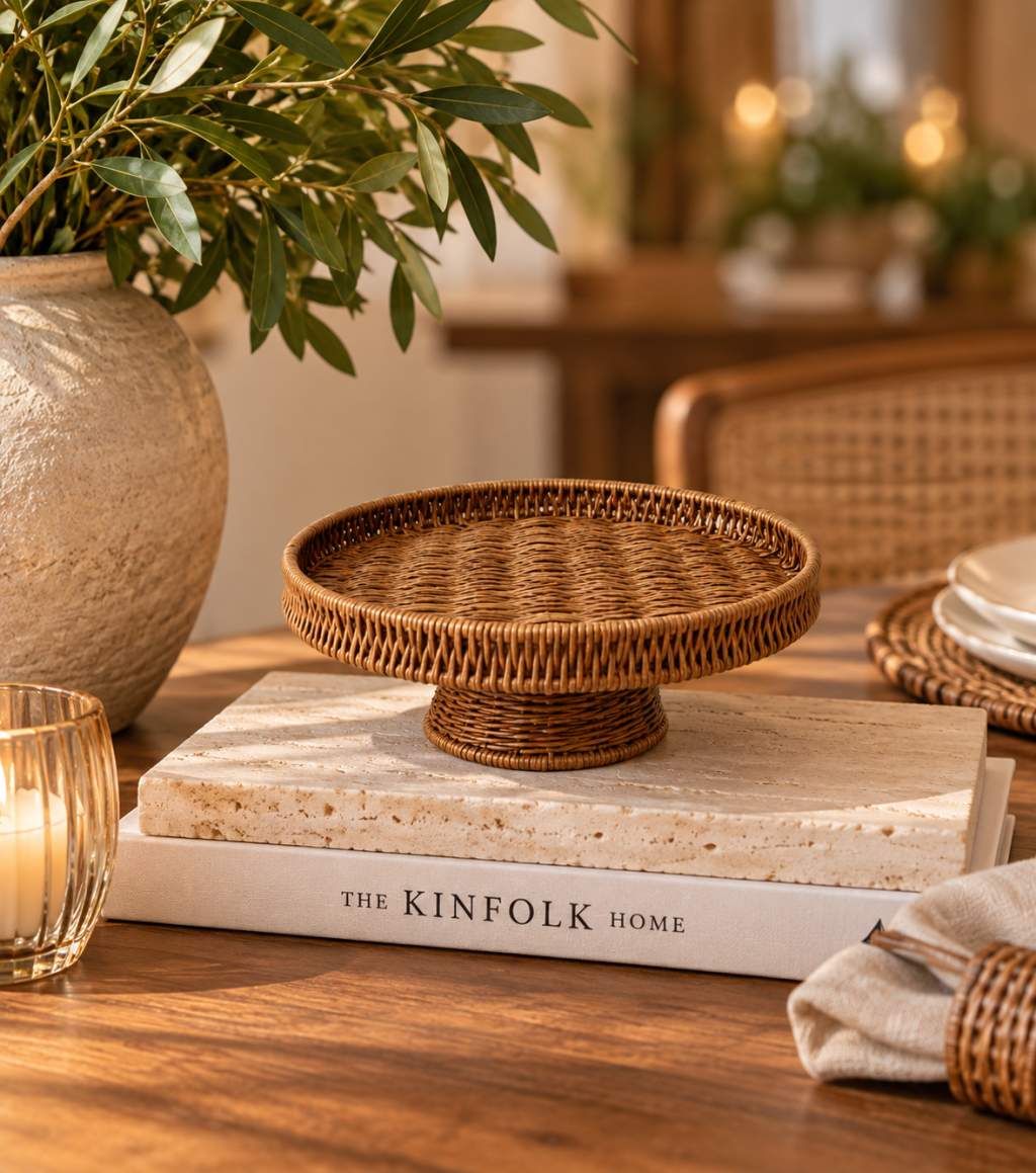 BANDEJA HOTEL P  RATTAN INSPIRED REF: 71224