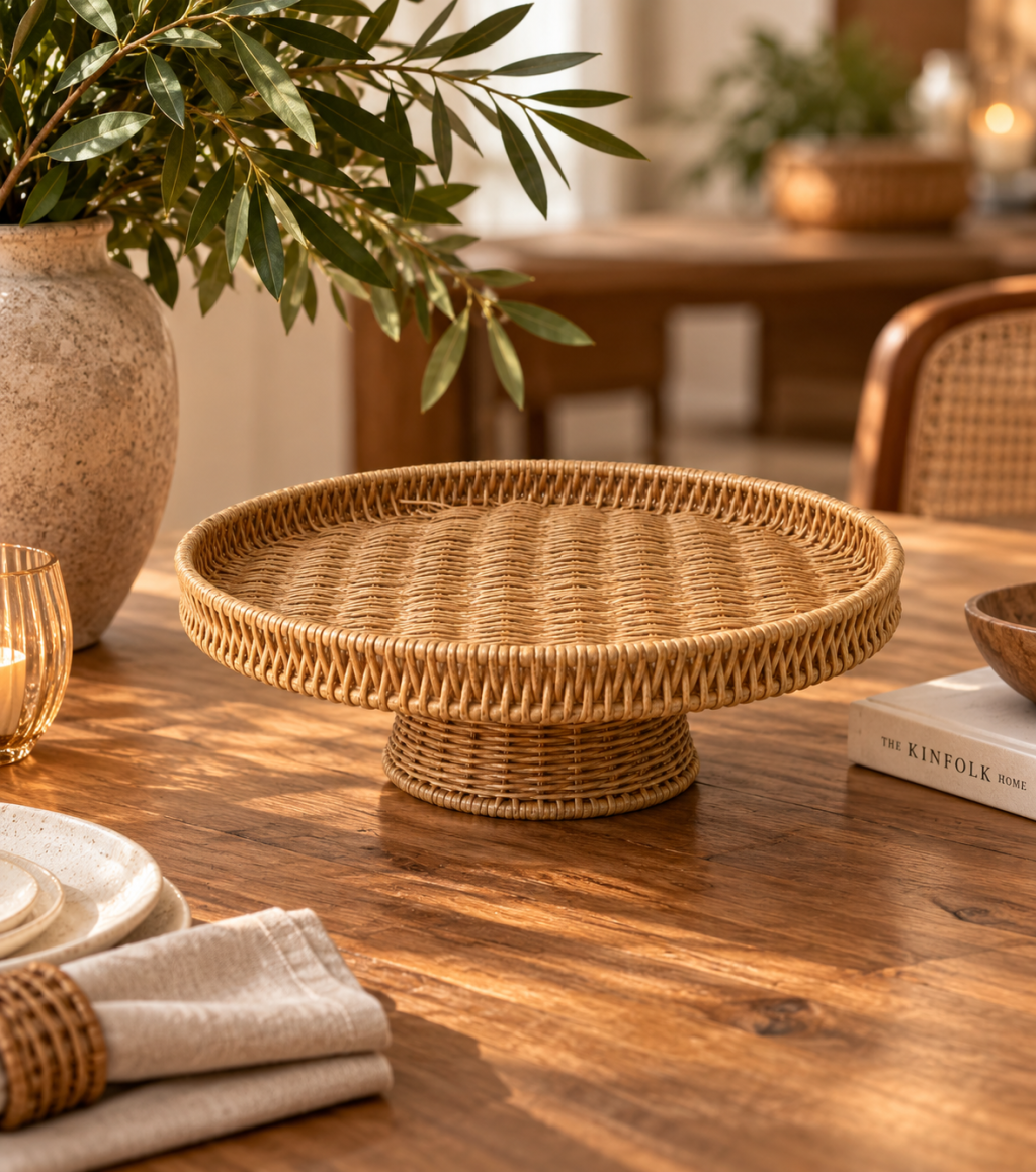 BANDEJA HOTEL G RATTAN  INSPIRED REF: 71227