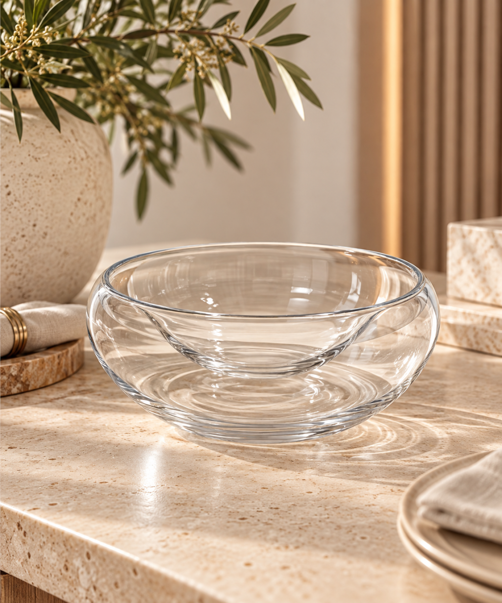 BOWL DUPLO DE VIDRO 30CM REF: 71031