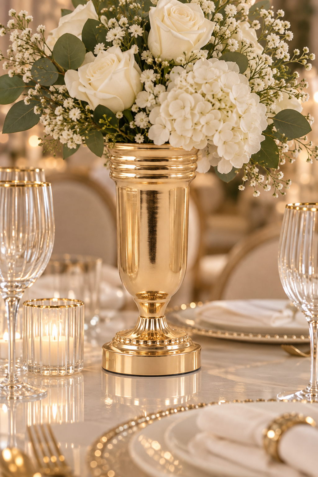 VASO DE METAL LUXUS PP REF: 70292