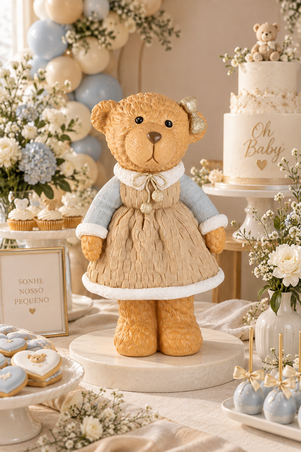 URSA RESINA BABY SHOWER REF:30479