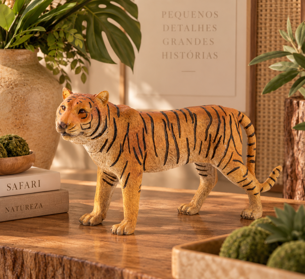Tigre De Resina Ref:42350