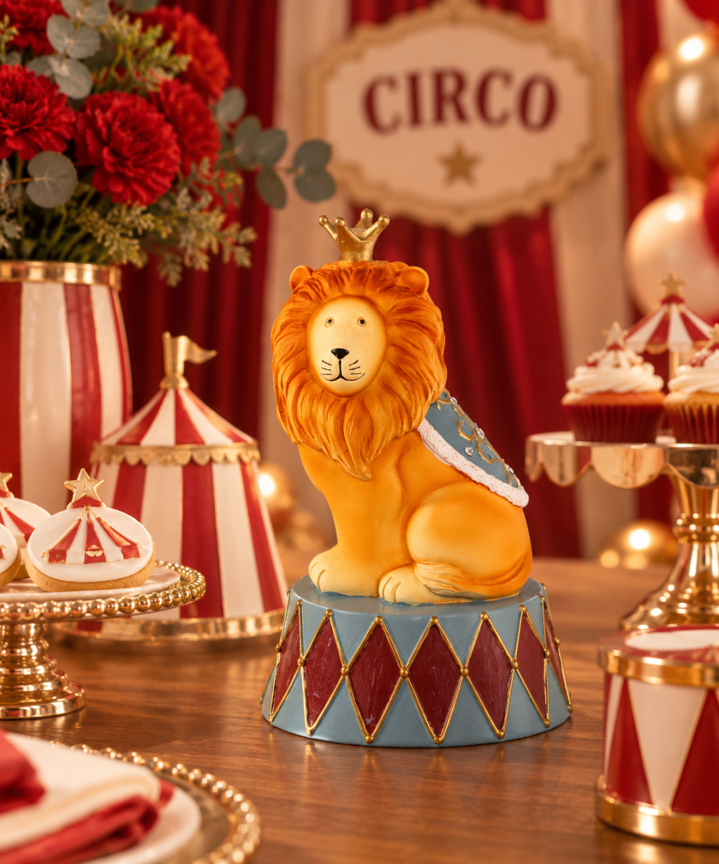 Leao Circus De Resina  Ref. 30421