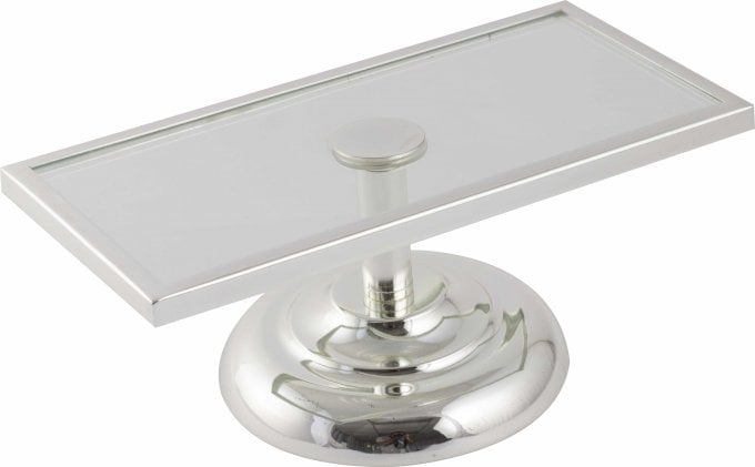 Porta Doce Base Vidro Retângular P Ref:55004S