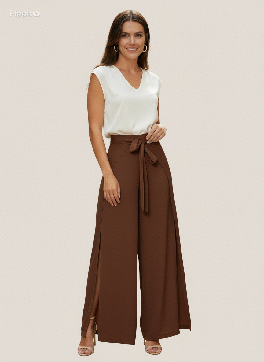 Pantalona Envelope Viscolinho