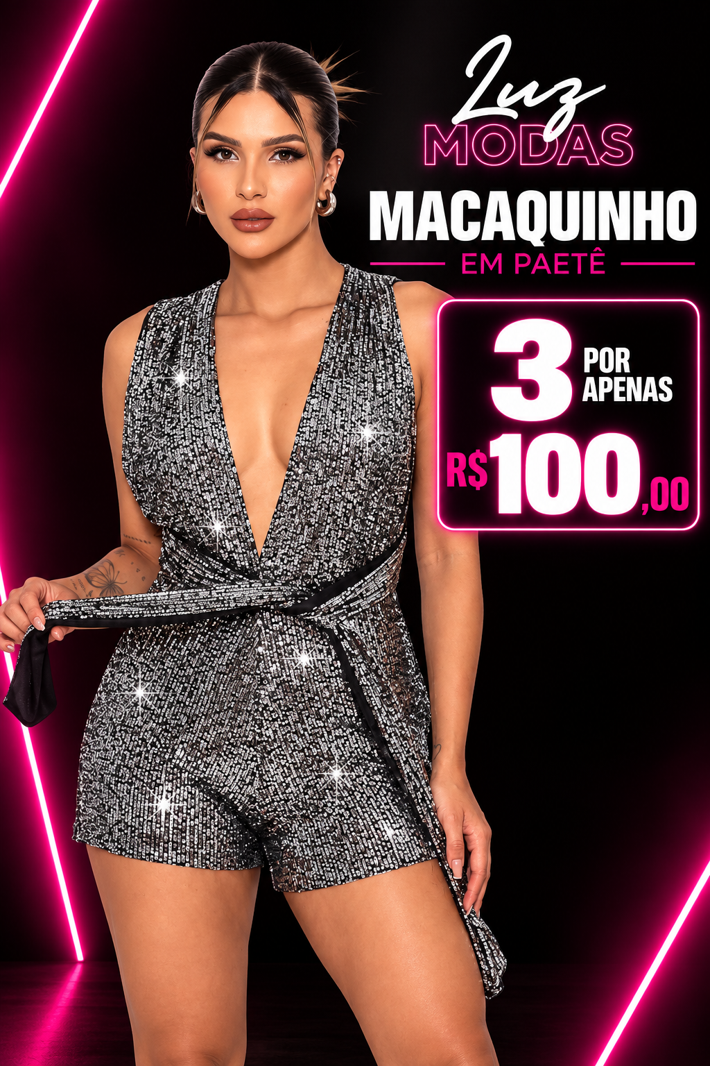 KIT 3 MACAQUINHO MULTIFORMAS PAETE