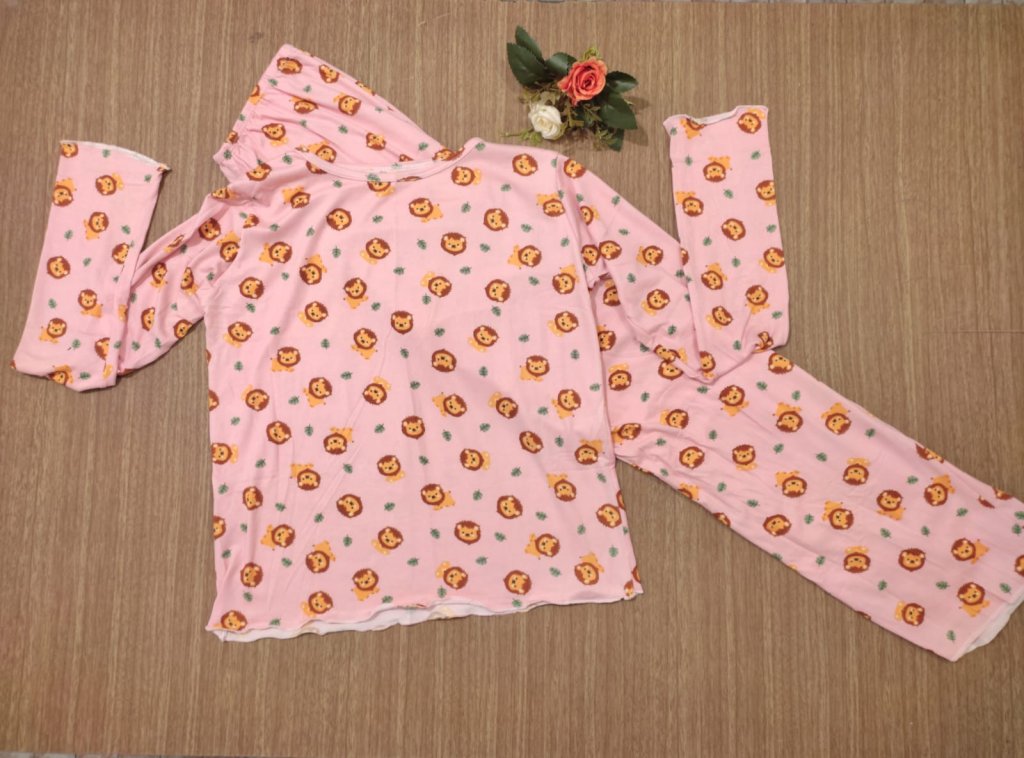Pijama Suede Estampado