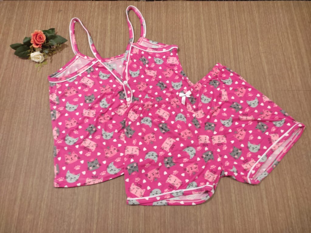 Baby doll Suede Estampado