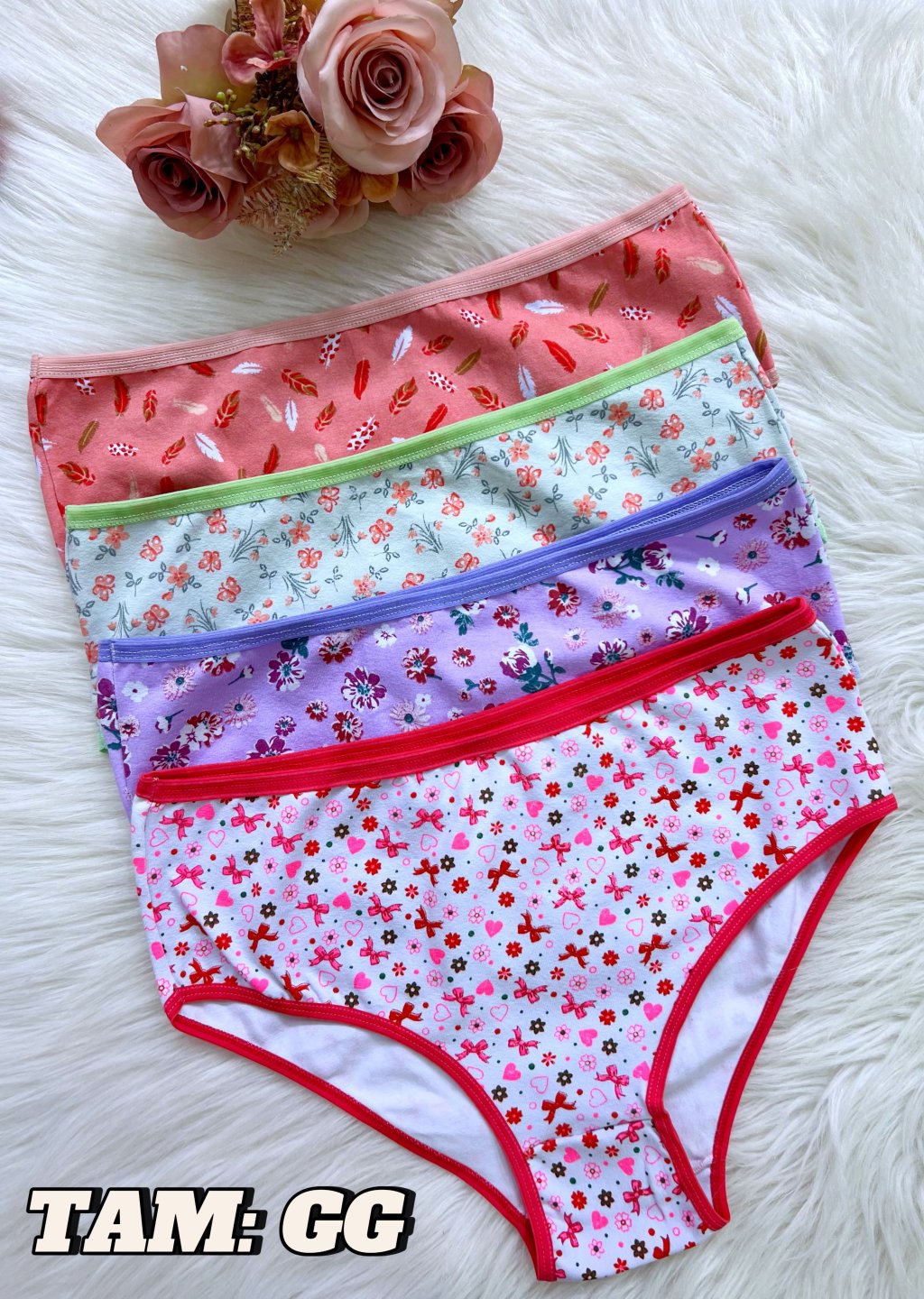 Calcinhas em algodão GG