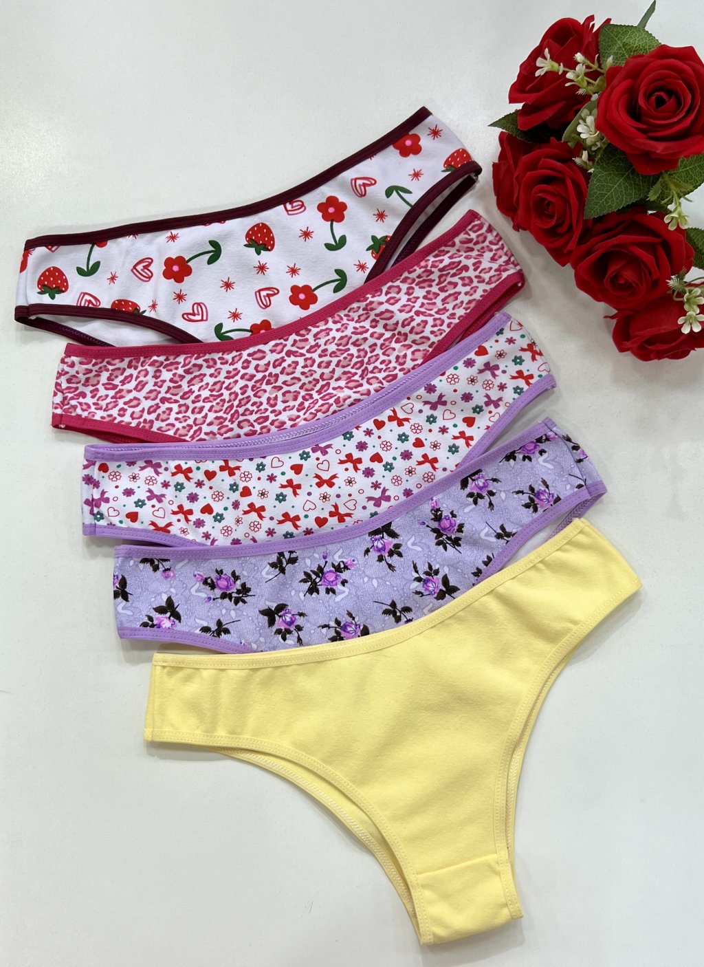 Calcinhas de algodão 