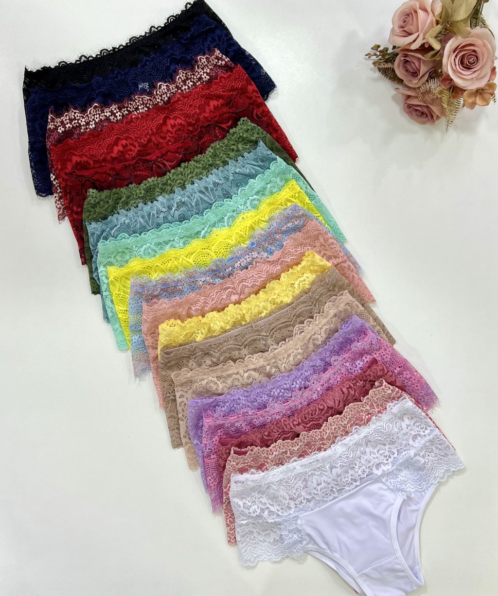 Calcinha Tradicional rendada 