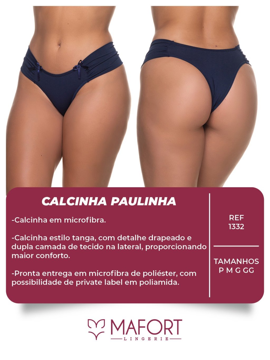 CALCINHA PAULINHA - Ref 1332