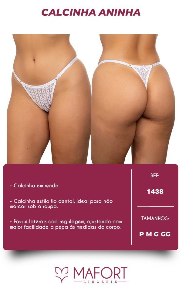 CALCINHA ANINHA - Ref 1438