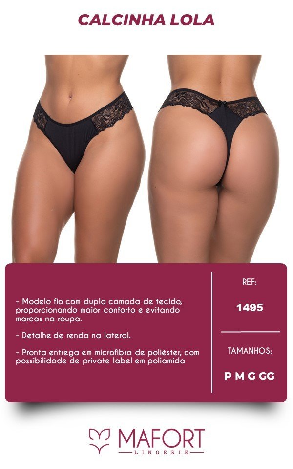 CALCINHA LOLA - Ref 1495