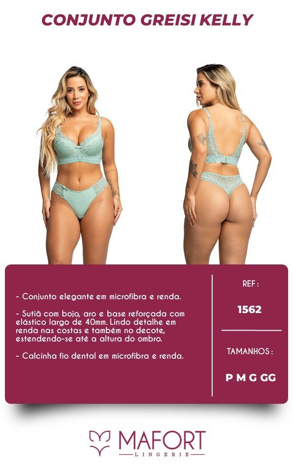 CONJUNTO GREISI KELLY- Ref 1562