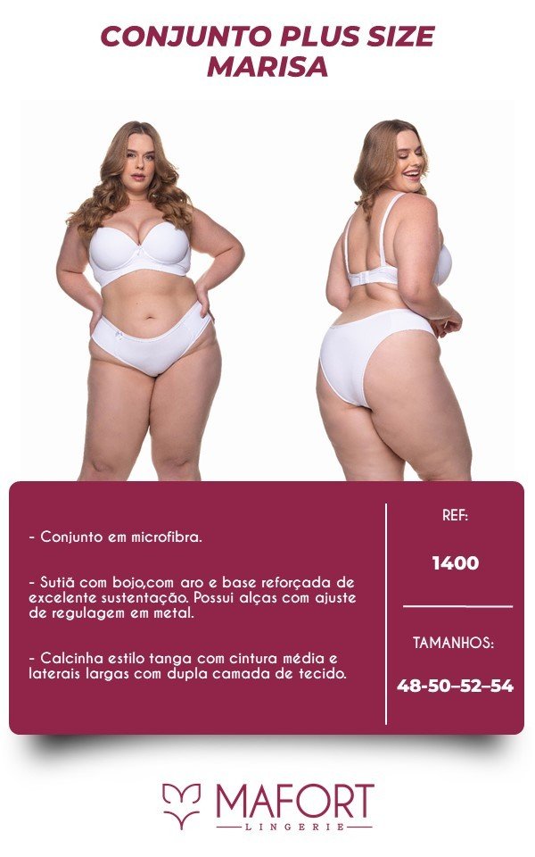 CONJUNTO MARISA PLUS SIZE - Ref 1400