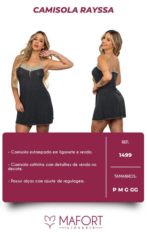CAMISOLA RAYSSA - Ref 1499