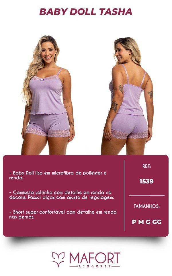 BABY DOLL LISO TASHA - Ref 1539