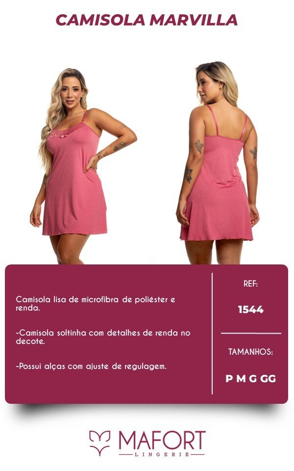 CAMISOLA LISA MARVVILA - Ref 1544
