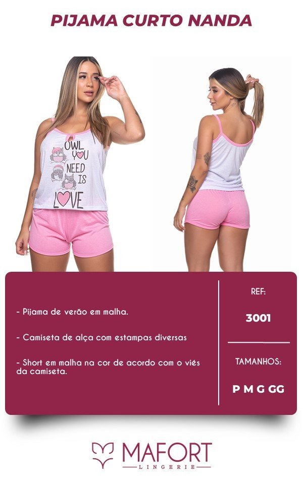 PIJAMA NANDA - Ref 3001