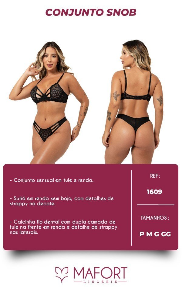 CONJUNTO SNOB - REF 1609