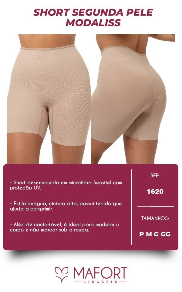 SHORT SEGUNDA PELE MODALISS - Ref 1620