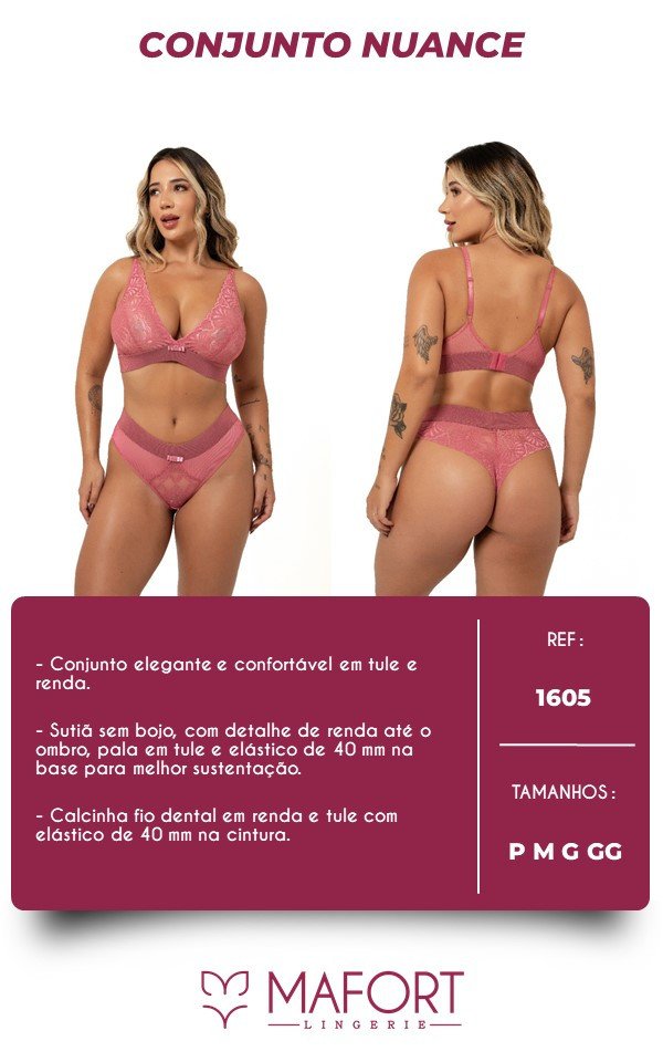 CONJUNTO NUANCE - Ref 1605