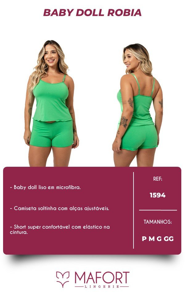 BABY DOLL ROBIA - Ref 1594