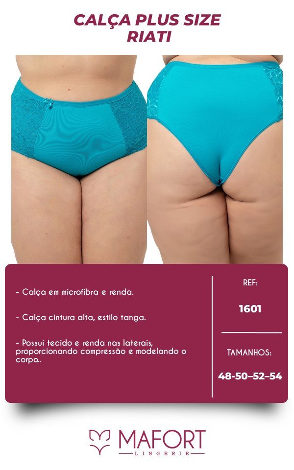 CALÇA PLUS SIZE RIATI - REF 1601