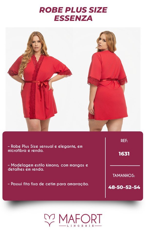 ROBE PLUS SIZE ESSENZA - Ref 1631