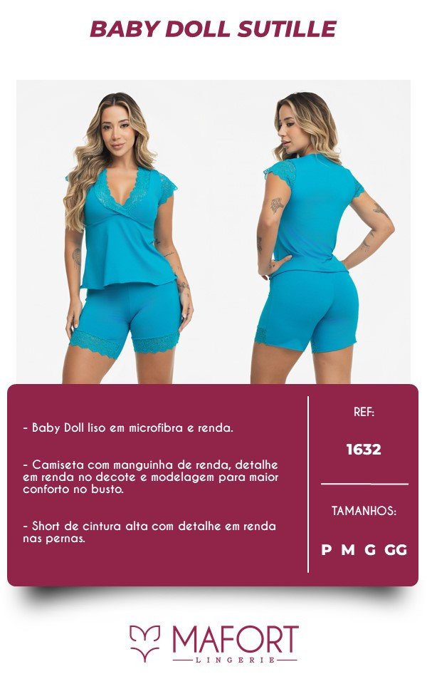 BABY DOLL SUTILLE - REF 1632