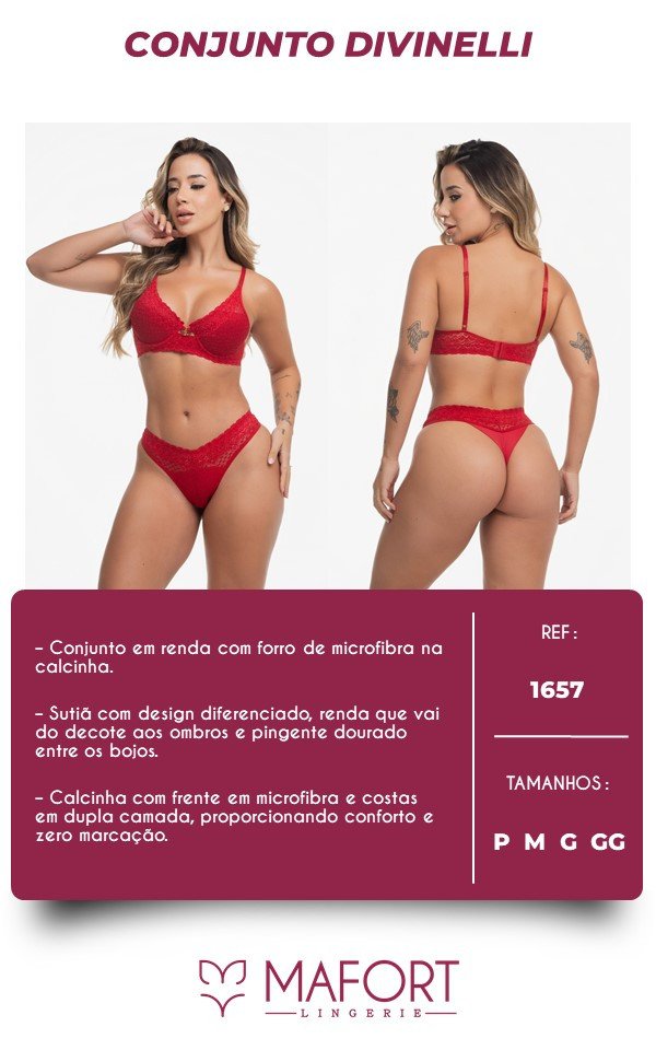 CONJUNTO DIVINELLI - REF 1657