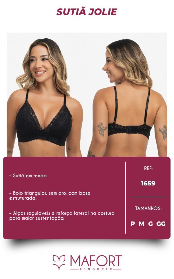 SUTIÃ JOLIE - REF 1659