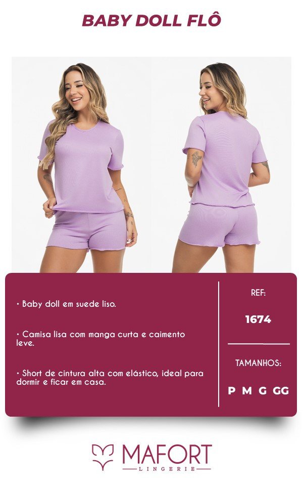 BABY DOLL FLÔ - REF 1674