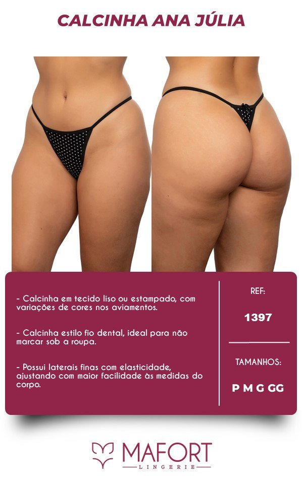 CALCINHA  ANA JULIA - Ref 1397