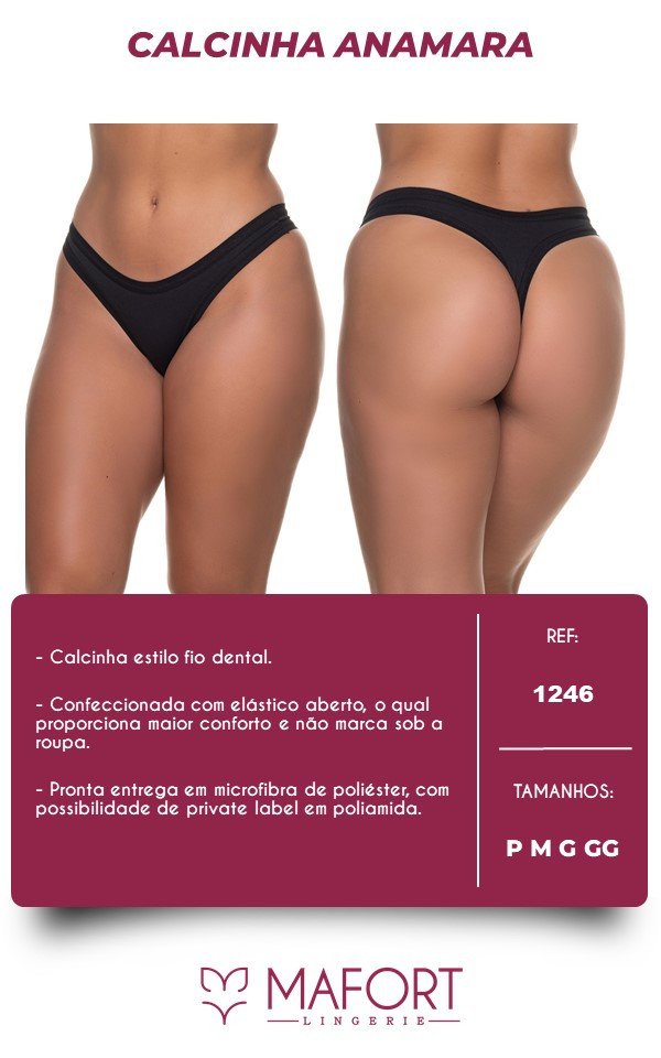 CALCINHA ANAMARA - Ref 1246