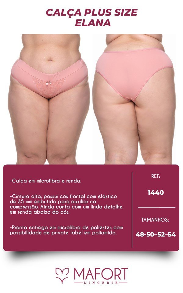 CALÇA ELANA PLUS SIZE - Ref 1440